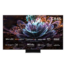 TCL 4K LED 미니 구글 TV, 165cm(65인치), 65C845, 벽걸이형, 방문설치