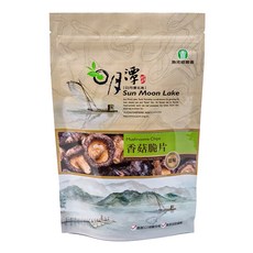 魚池鄉農會 香菇脆片, 原味真空包裝, 90g, 1包