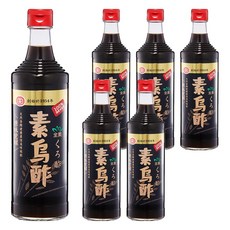 十全 素烏醋, 蔬果釀製, 100% 國產米使用, 全素, 500ml, 6瓶