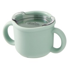 Edison 愛迪生 矽膠學習水杯(附杯蓋), 薄荷綠, 1個, 150ml