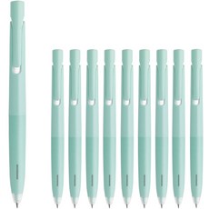 ZEBRA BLEN 原子筆 0.5mm 10入, 薄荷綠(筆身) + 黑色(墨水), 1套