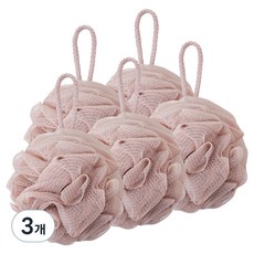 Pernoel 緻密柔軟懸掛式泡泡淋浴球套裝, 棕色, 3個, 5個裝