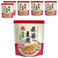 義美 麻婆豆腐 (200g/包) - 無添加防腐劑 加熱即食 方便快捷, 6包