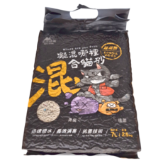 唯寶 凝混哪裡 混合貓砂 超凝款 7L 2.5kg 迅速吸水 抗菌技術, 臭臭退散, 1袋