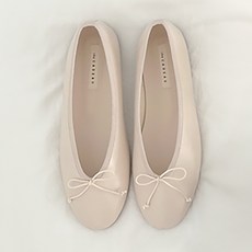 어바웃슈 여성용 고퀄리티 수제 리본 심플 플랫슈즈 TSP090