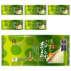 中農粉絲 頂級純綠豆粉絲 高纖, 210g, 6個