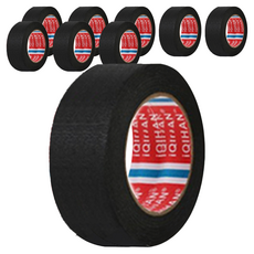 iQIHAN DADA 和紙膠帶 30mm x 15m, 9個, 黑色