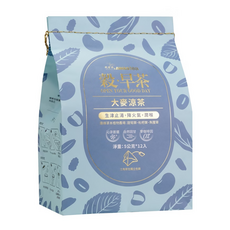 AWAStea 阿華師 大麥涼茶 三角立體茶包 Set, 5g, 12包, 1袋