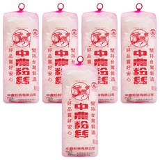 中農粉絲 無化學添加物 健康安心 經典網袋包裝, 380g, 5袋