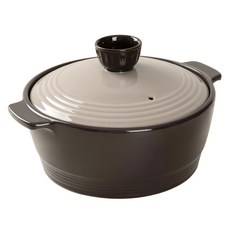 真砂鍋 Soro 砂鍋 深棕色 3號, 1個, 19.7cm