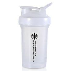 삼대오백 프리미엄 쉐이커 보틀, 화이트, 600ml, 1개
