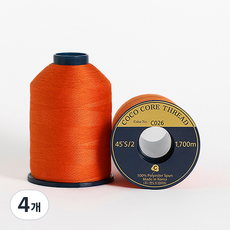 COTTONVILL Coasa高級縫紉線 45支, C026, 4個