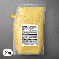 푸딩팩토리 대용량 소프트 케이준소스, 2kg, 2개
