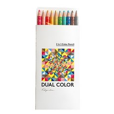 KOKUYO 國譽 大人混色色鉛筆, 10色, 1組