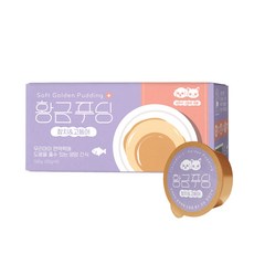 onnal 金黃布丁 6入, 鮪魚+鯖魚, 180g, 1盒