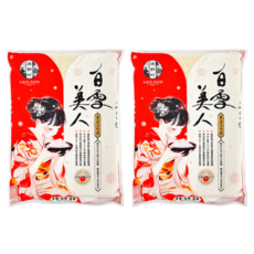 東台糧倉 白雪美人 白米 臺南20號, CNS一等, 1.8kg, 2包