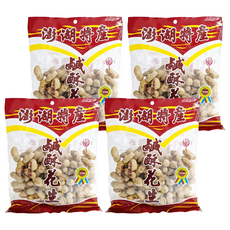 四乘六 鹹酥花生, 澎湖特產, 自然風味, 170g, 4包