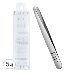 DAYBYDAY 斜口鑷子, 5個, 銀色