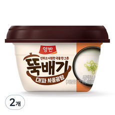 양반 뚝배기 대파 사골곰탕, 281g, 2개
