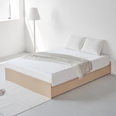 도모 라베노 무헤드 3단 수납형 침대 프레임 단품 방문설치, 우드