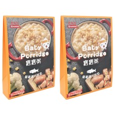Nnutrinini 脆妮妮 寶寶粥 營養滿分鮭魚, 清爽無負擔 豐富鈣質 Omega-3 多樣蔬菜 均衡營養美味, 300g, 2盒