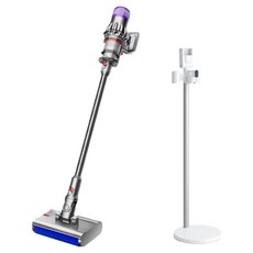 다이슨 디지털 슬림 서브마린 + 충전거치대 세트, 492632-01, 니켈(서브마린), 화이트(거치대)