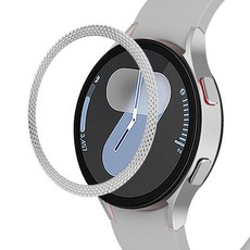 심플리로어 패턴 베젤링, 1개, 실버