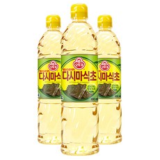 OTTOGI 不倒翁 昆布調理醋, 900ml, 3瓶
