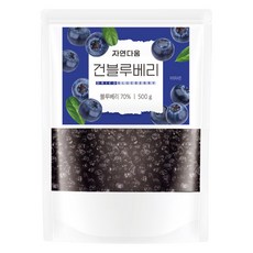자연다움 건블루베리, 1개, 500g