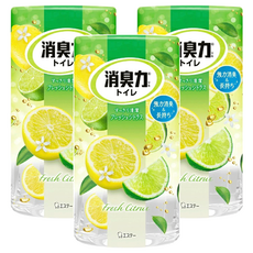 ST 雞仔牌 消臭力 浴廁 清新柑橘, 400ml, 3瓶