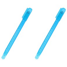 sun-star cororo 2 虛線簽字雙頭兩用筆, 水藍色, 2支