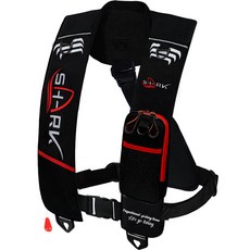 샤크 남녀공용 원포켓 자동팽창식 구명조끼 TMSAA21-BW