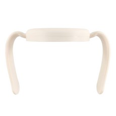 MOTHER-K 吸吸杯握把, 人體工學抓握設計, 質感通透配色, 嚴選PP材質, 象牙白, 1個