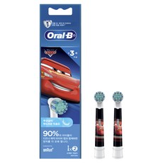 Oral-B 歐樂B 孩童電動牙刷替換刷頭 2入, EB10-2(Kaz), 1組