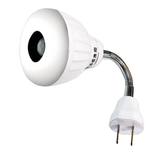 明沛 LED紅外線感應燈, 移動感應式LED燈泡, 110V, 5W, 2個