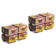 아넬라 과일퓨레 망고2p+복숭아1p+딸기1p 세트, 딸기, 망고, 복숭아, 2세트