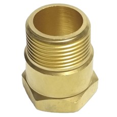 新多多小舖 六分銅內外牙(38mm) 銅接頭 水管接頭 維修DIY, 2個