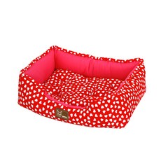REDPUPPY Aymongs 寵物方形坐墊, 棕色