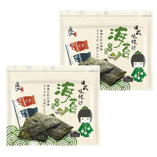 良澔 嚴選海苔 日式口味 輕食, 28.6g, 2包