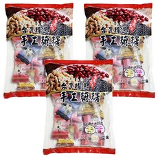 Chiao-E 巧益 綜合麻糬 紅豆 + 花生 + 芝麻 全素, 270g, 3袋