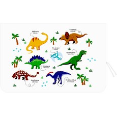 banybany 차량용 자석 햇빛가리개, 아스킨 공룡, 1개