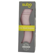 Subo 隨身瓶, 210ml, 不含BPA, 粉色, 1個