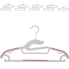 Saenggaknarae 防滑帶衣架, 10個, 粉紅色