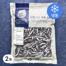 수협 누리해찬 실속 국물멸치 (냉동), 1kg, 2개