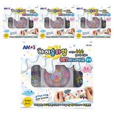 AMOS 阿摩司 i-SLIME DIY 迷你套組, 透明, 4套
