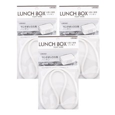 Skater PFLW4/PFLW4AG 專用便當替換防漏膠條, 3個, 白色