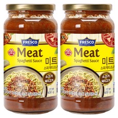 오뚜기프레스코 미트 스파게티 소스, 400g, 2개