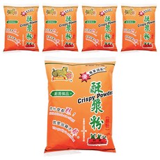 金錢豹 酥漿粉 (酥粉) 專業調配 炸甚麼都酥 品質不輸 純素, 1kg, 5包