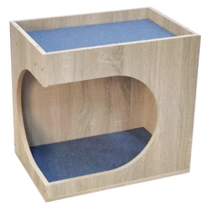 LiFArt 寵物組合櫃 左開口 (經典橡木色) 42Wx28.2Dx40Hcm, 42cm