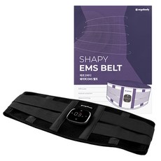 에르고바디 쉐이피 저주파 EMS 벨트 마사지기, EB23-SB02, 검정색